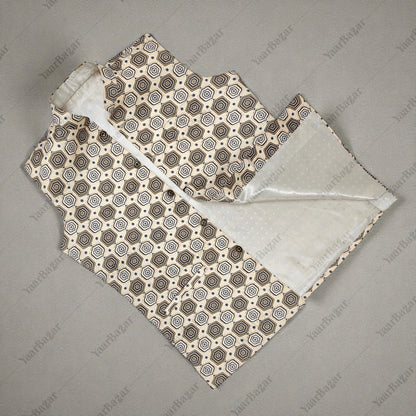 Ivory Hexa Nehru Waistcoat