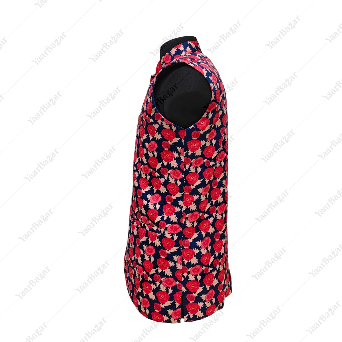 Midnight Rose Nehru Waistcoat