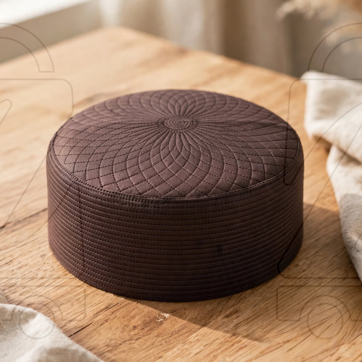Classic Embroidered Prayer Topi