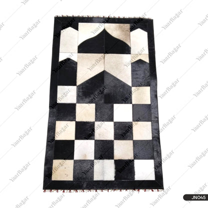 Pure Leather Janamaz with Natural Goat Hair