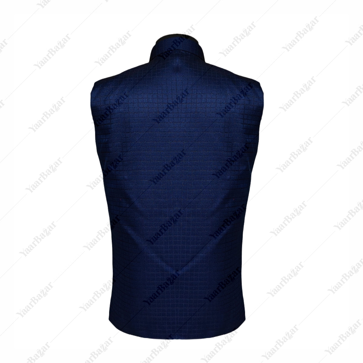 Royal Sapphire Nehru Waistcoat