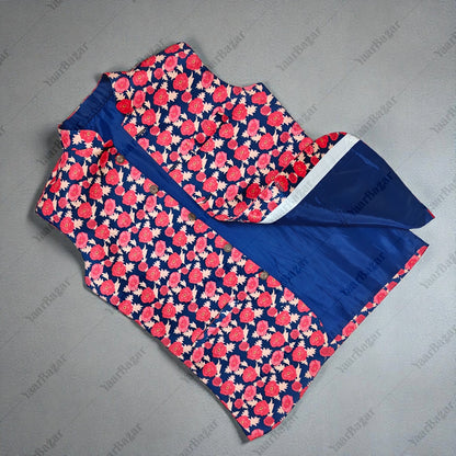 Midnight Rose Nehru Waistcoat
