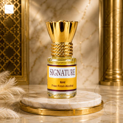Signature Attar – Premium Alcohol-Free Roll-On Perfume Oil | 6ml