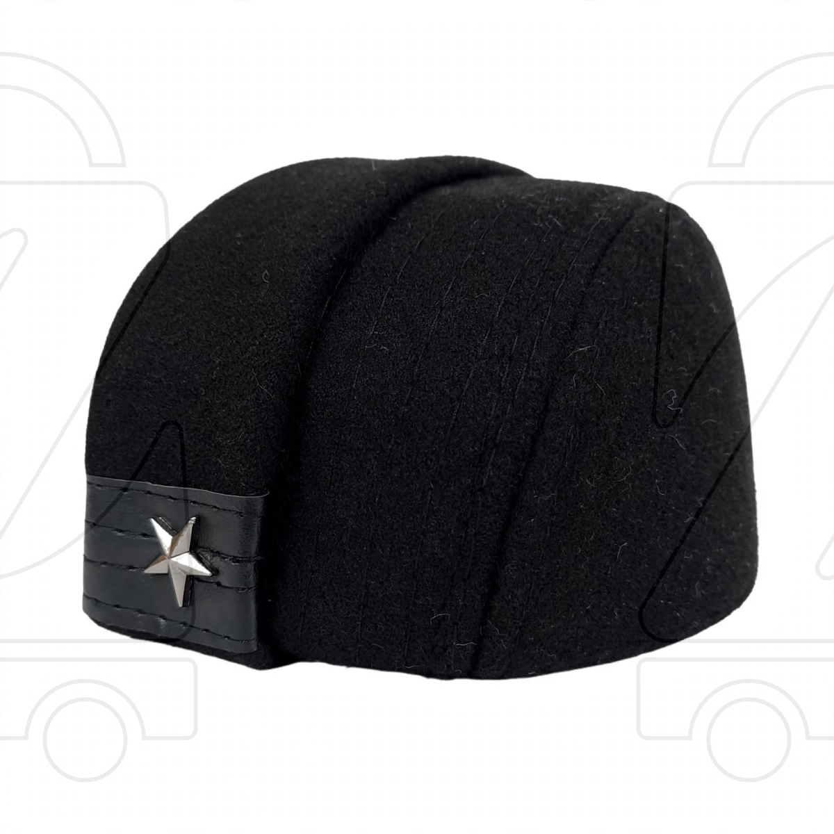 Afghani Ethnic Woolen Winter Cap
