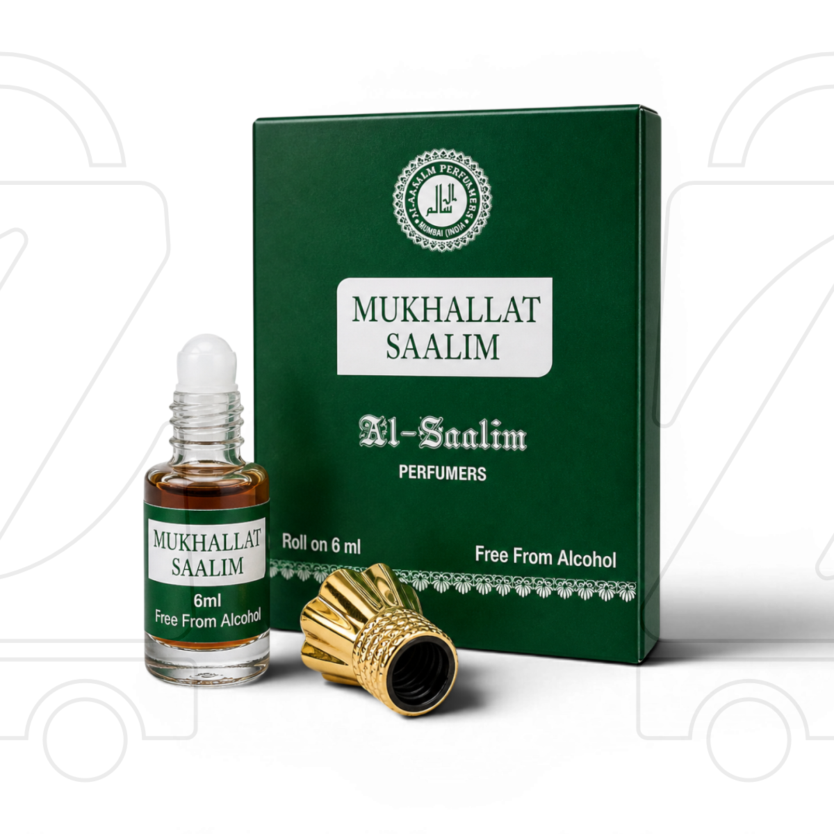 Mukhallat Saalim Attar – Premium Alcohol-Free Roll-On Fragrance | 6ml