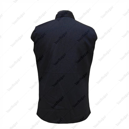 Royal Sapphire Nehru Waistcoat