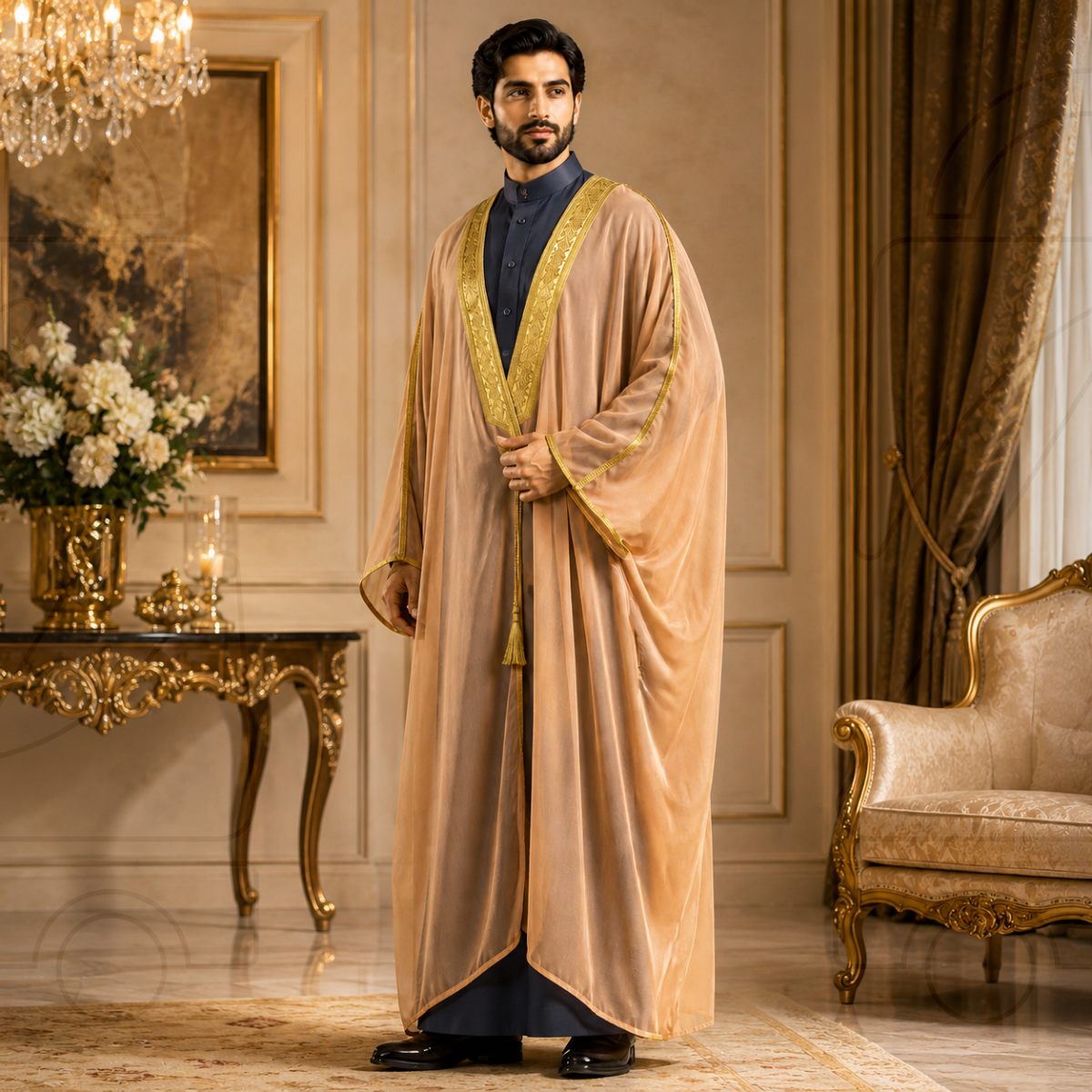 Men`s Arabic Abaya | Bisht | Mishla