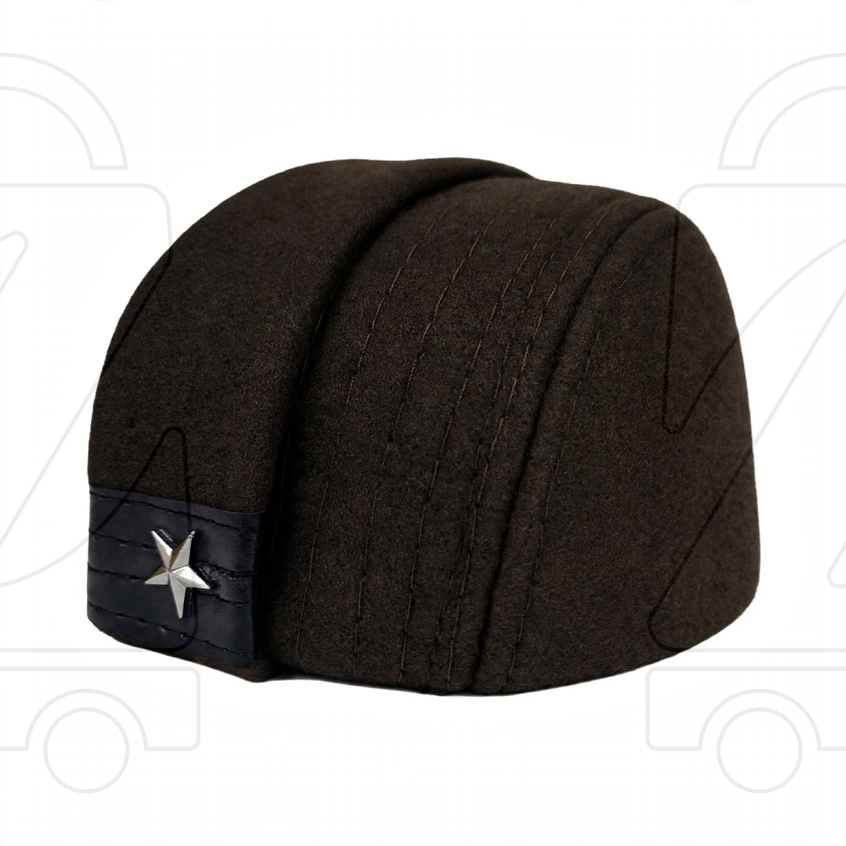 Afghani Ethnic Woolen Winter Cap