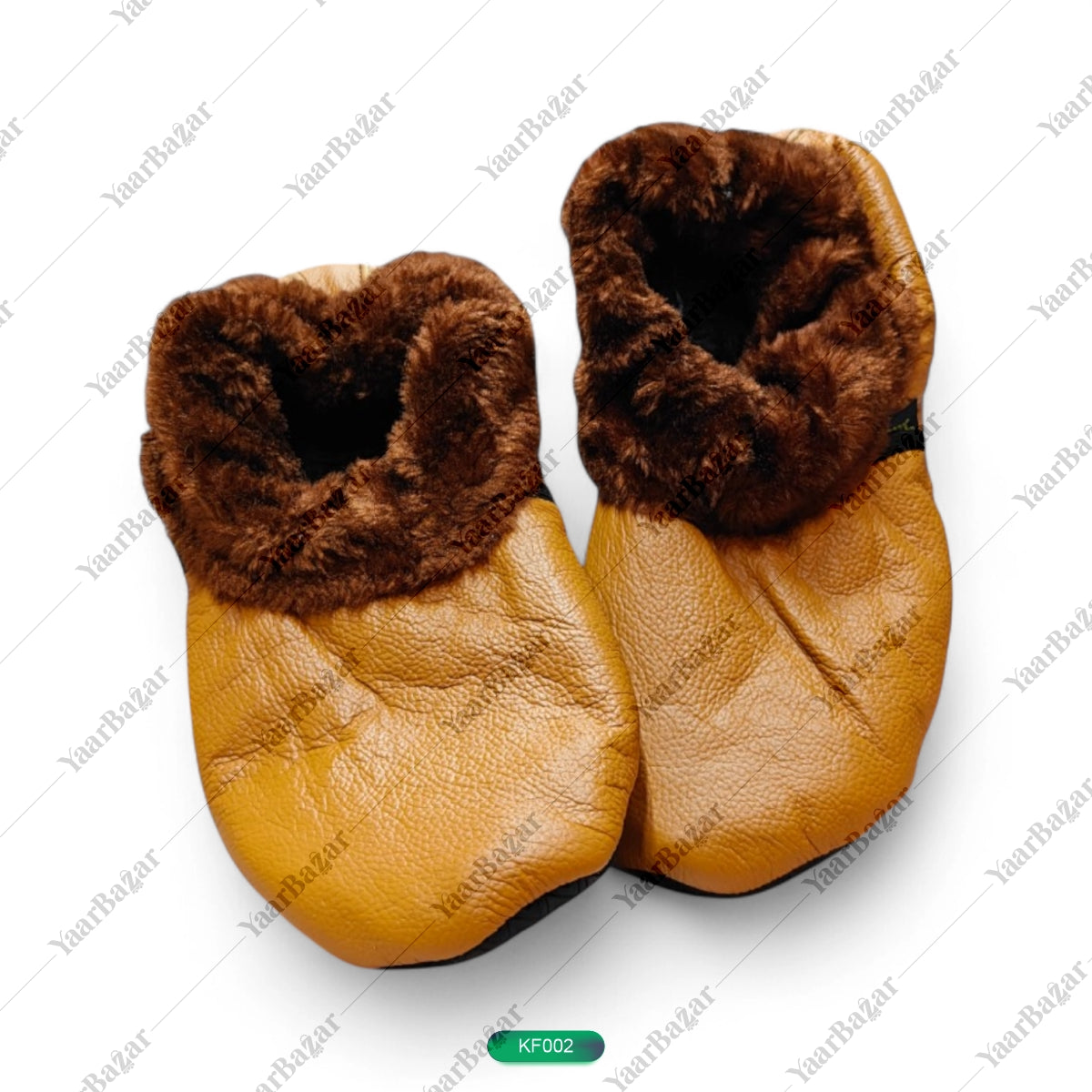 Winter Women Leather Socks | Khuffain | Warm | Leather Lined