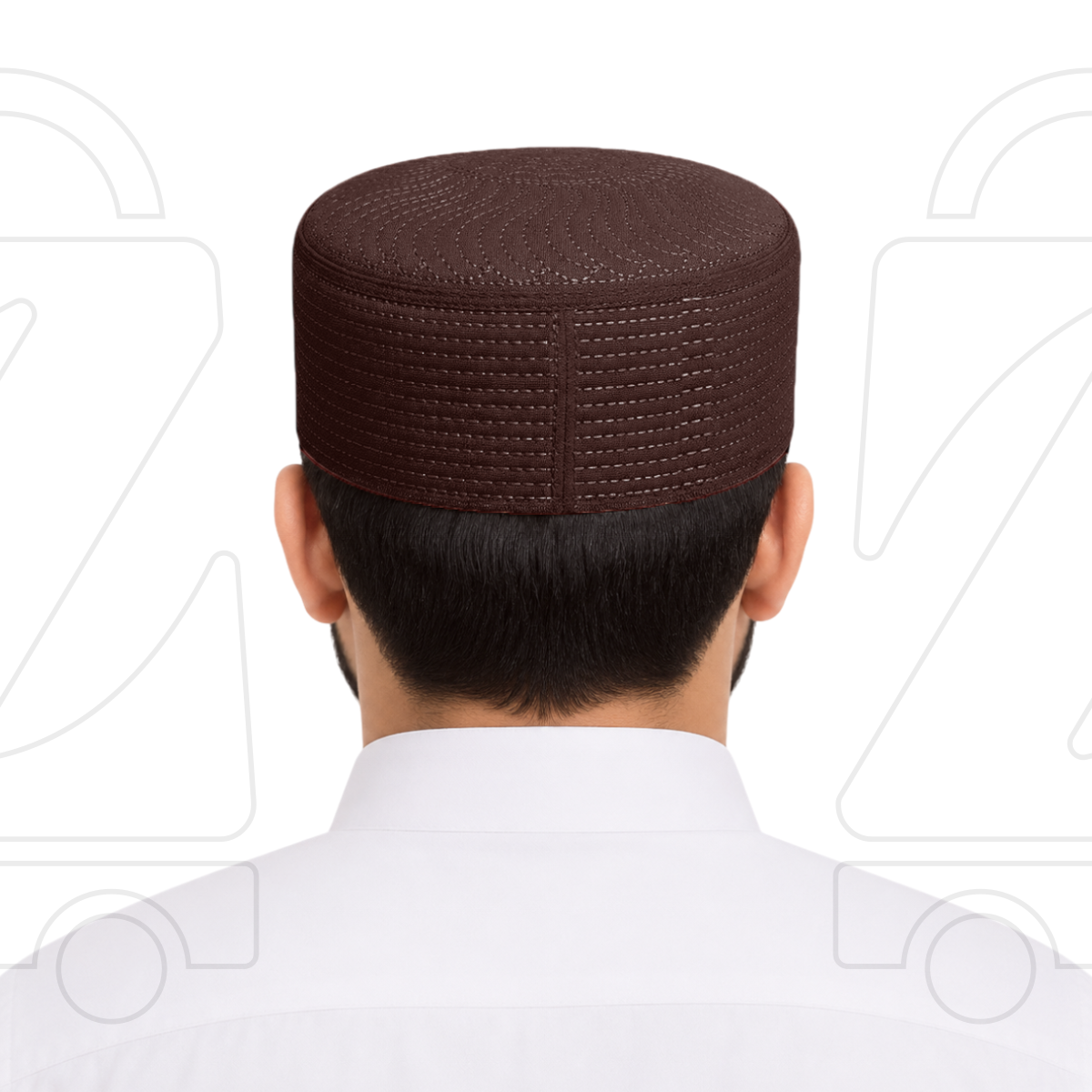 JJ Premium Spiral Prayer Topi
