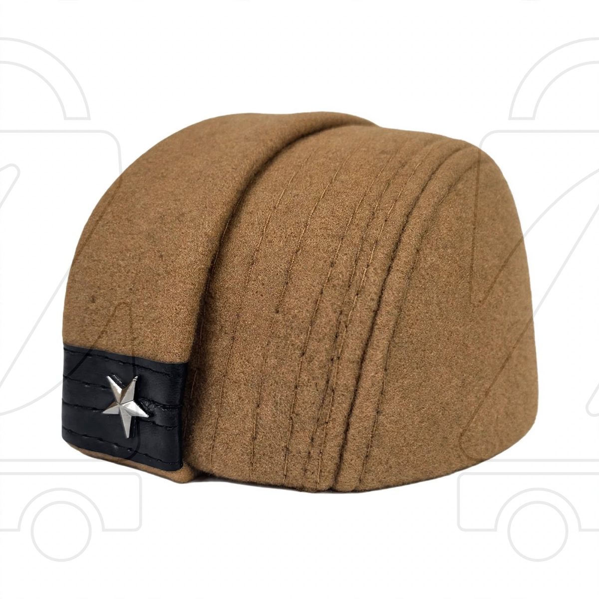 Afghani Ethnic Woolen Winter Cap