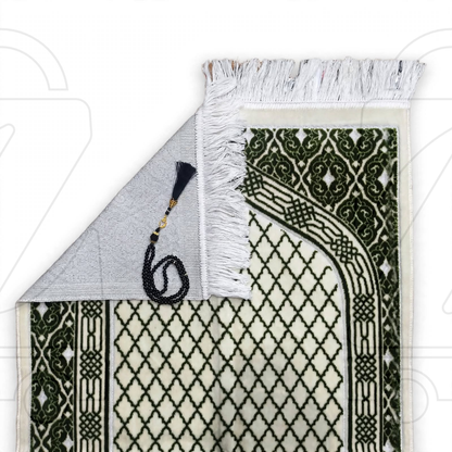 Turkish Jaali Soft Velvet Prayer Janamaz