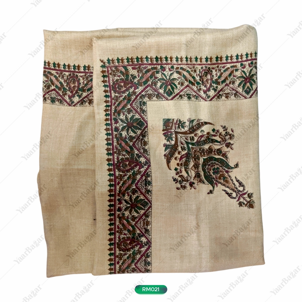Ethnic Border Woolen Rumal