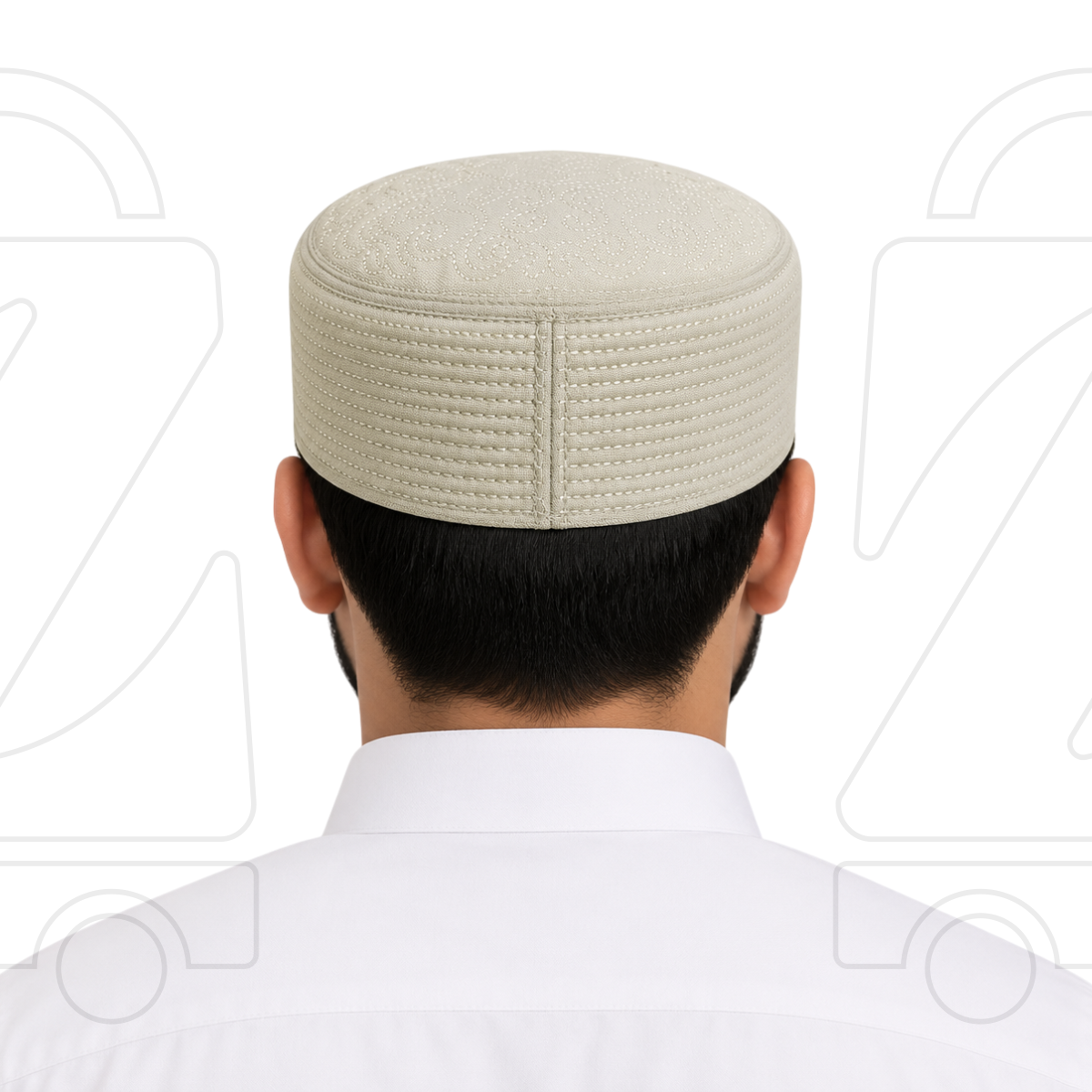 JJ Premium Arabesque Prayer Topi