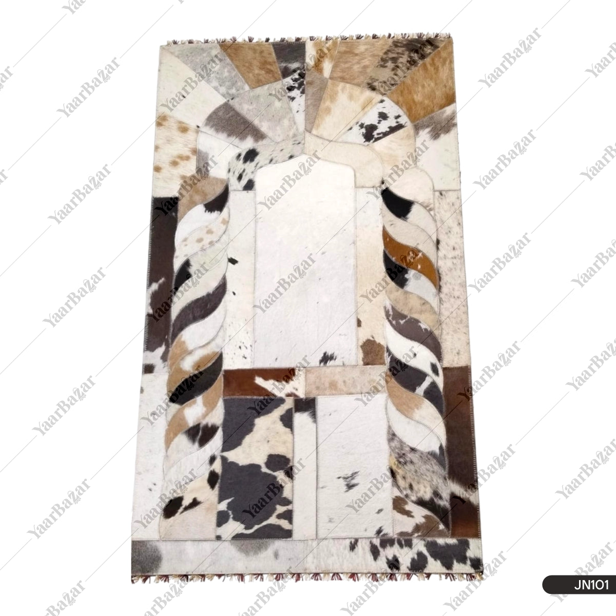 Handmade Leather Janamaz with Goat Hair