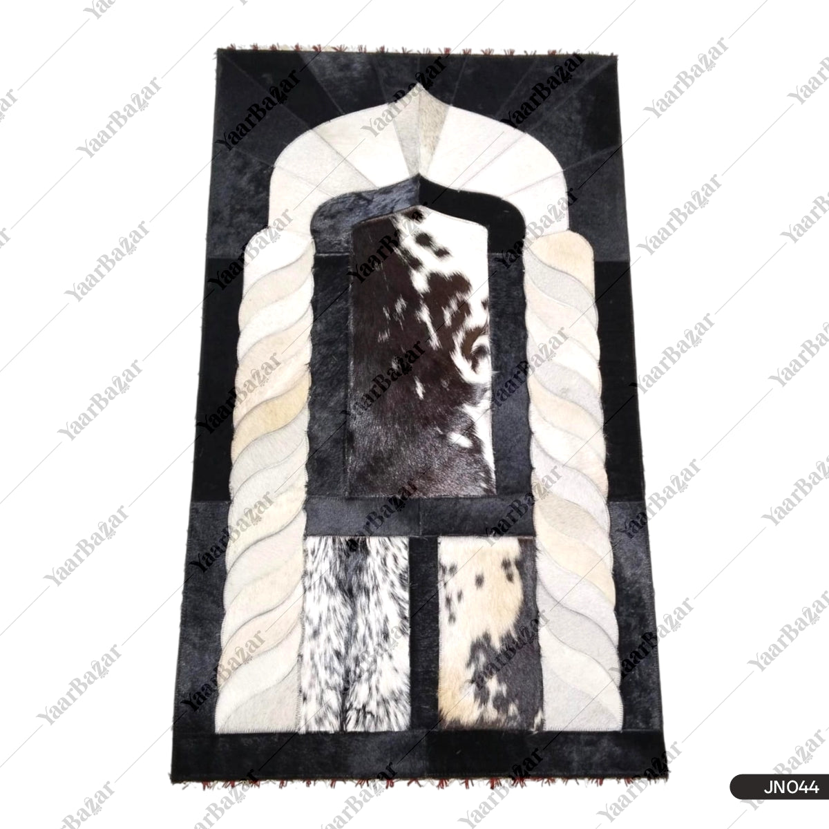 Handmade Leather Janamaz with Goat Hair