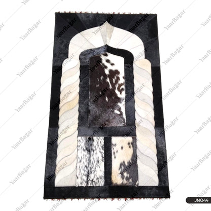 Handmade Leather Janamaz with Goat Hair