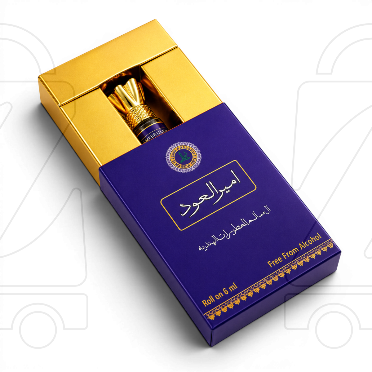 Ameerul Oud Attar – Premium Alcohol-Free Roll-On Perfume Oil | 6ml