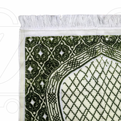 Turkish Jaali Soft Velvet Prayer Janamaz