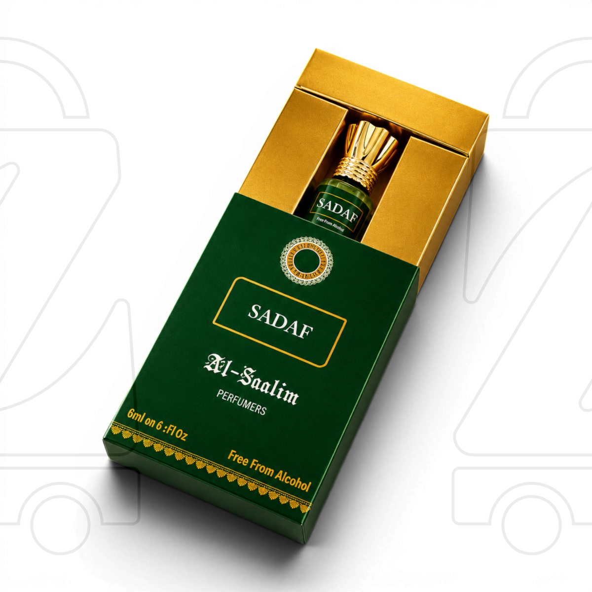 Sadaf Attar – Premium Alcohol-Free Roll-On Fragrance | 6ml