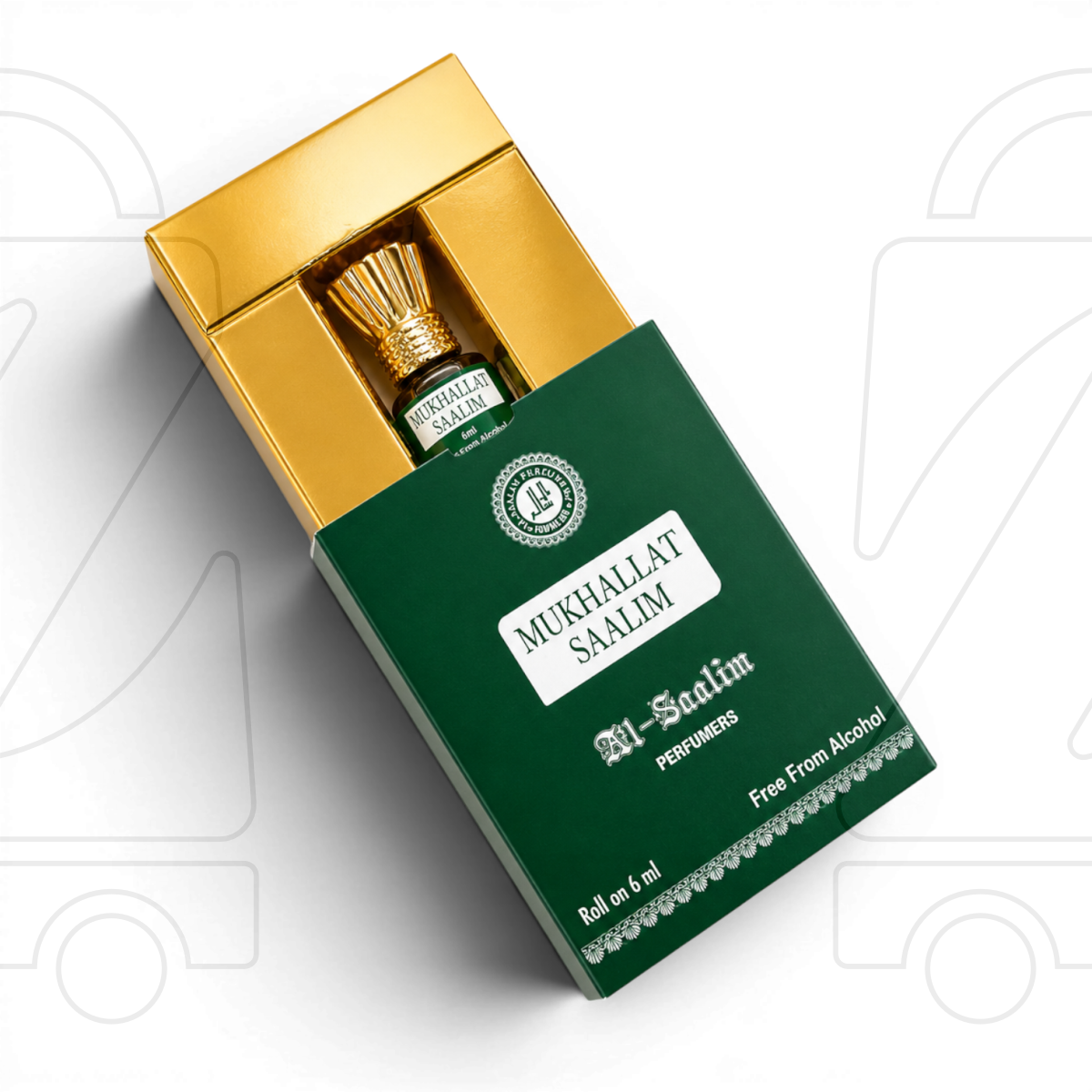 Mukhallat Saalim Attar – Premium Alcohol-Free Roll-On Fragrance | 6ml