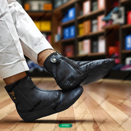 Winter Leather Unisex Khuffain Socks | Soft & Breathable