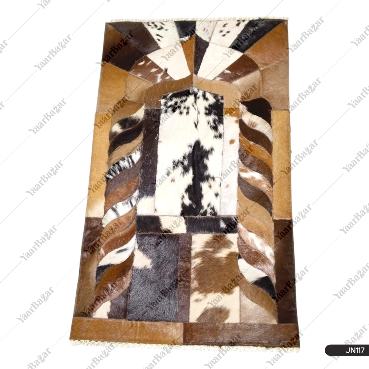 Handmade Leather Janamaz with Goat Hair