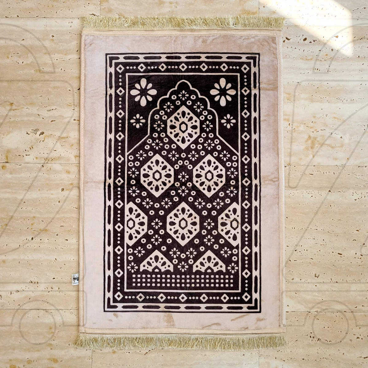 Turkish Mosaic  Velvet Prayer Janamaz