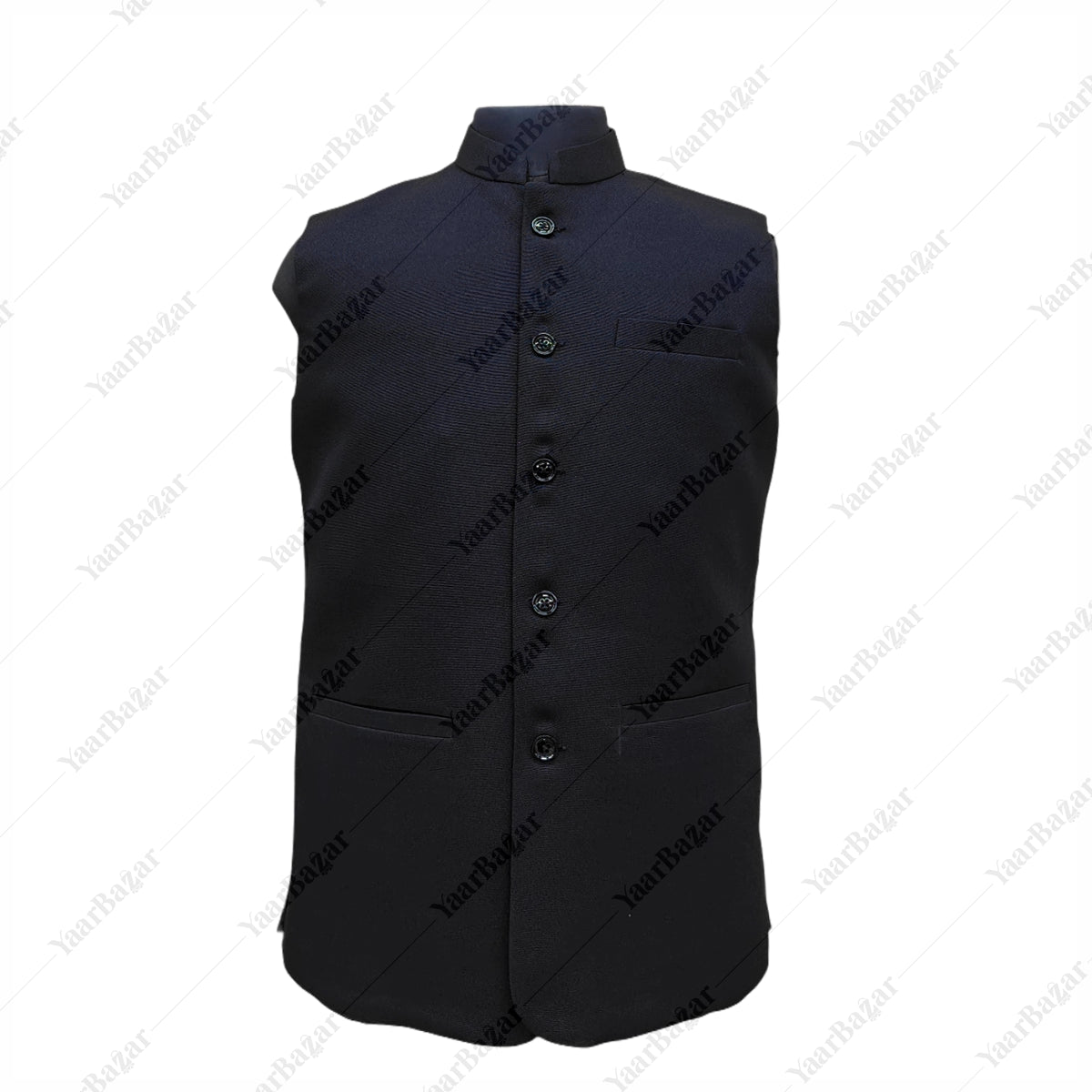 Royal Sapphire Nehru Waistcoat