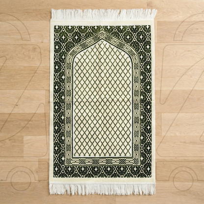 Turkish Jaali Soft Velvet Prayer Janamaz