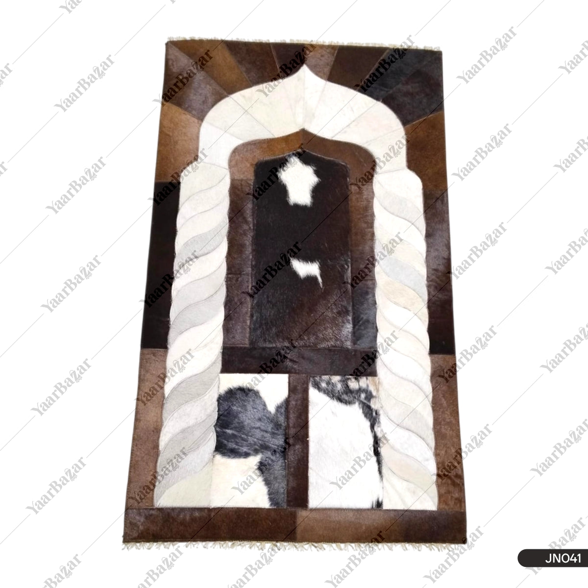 Handmade Leather Janamaz with Goat Hair