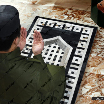 Soft & Durable Leather Janamaz | Handmade Goat Hair