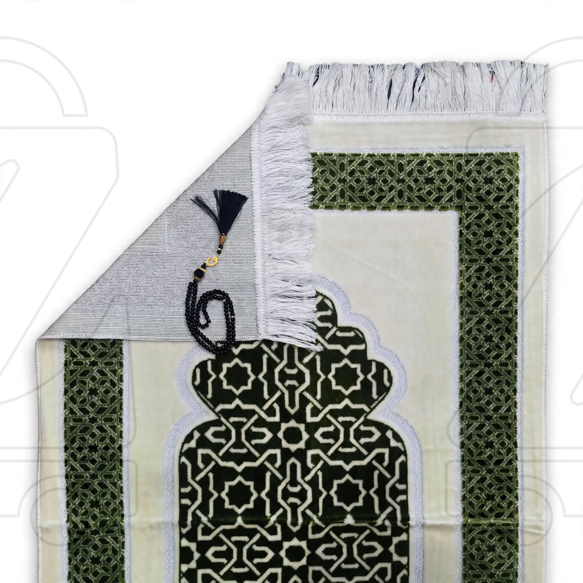 Turkish Style Mihrab Islamic Prayer Janamaz