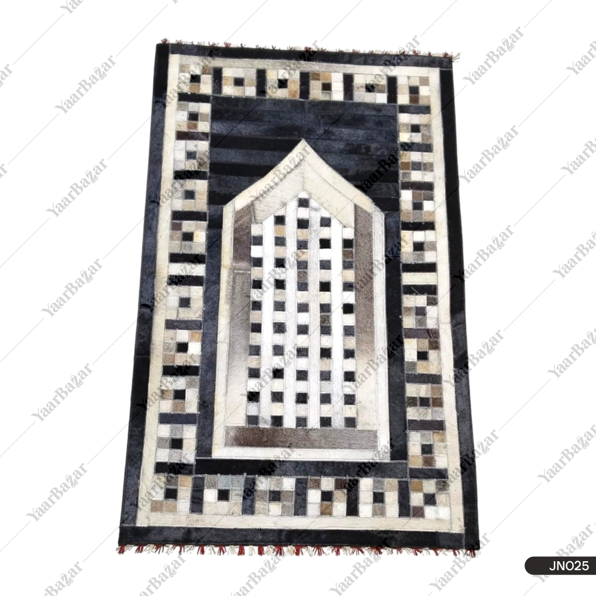 Soft & Durable Leather Janamaz | Handmade Goat Hair