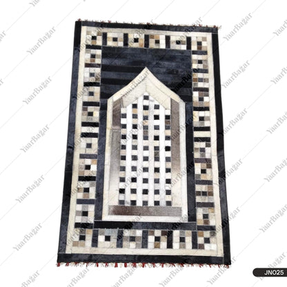 Soft & Durable Leather Janamaz | Handmade Goat Hair