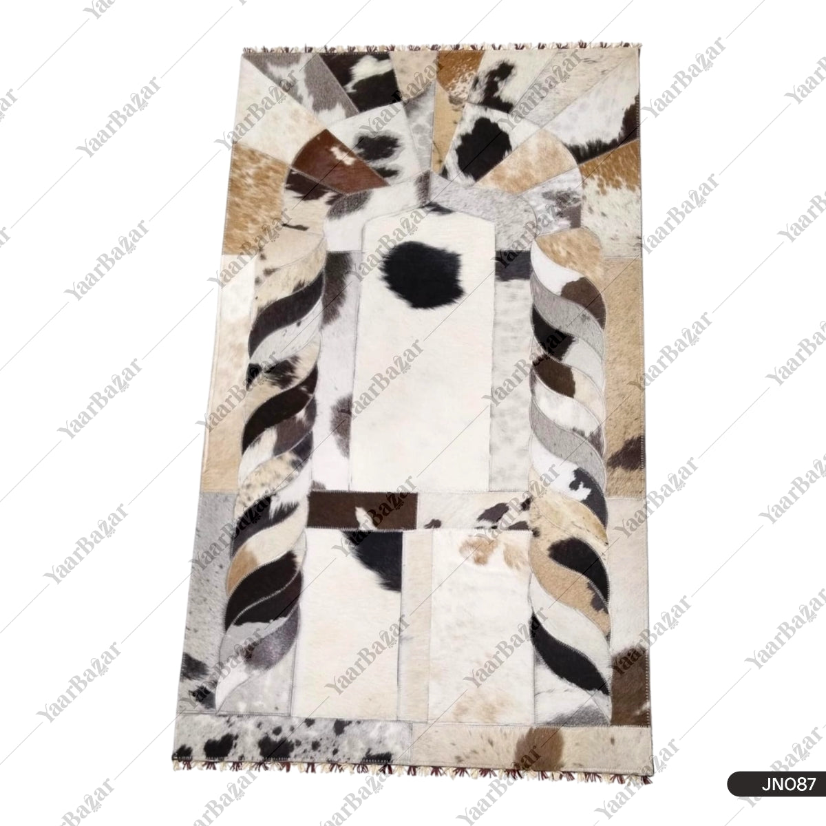 Handmade Leather Janamaz with Goat Hair