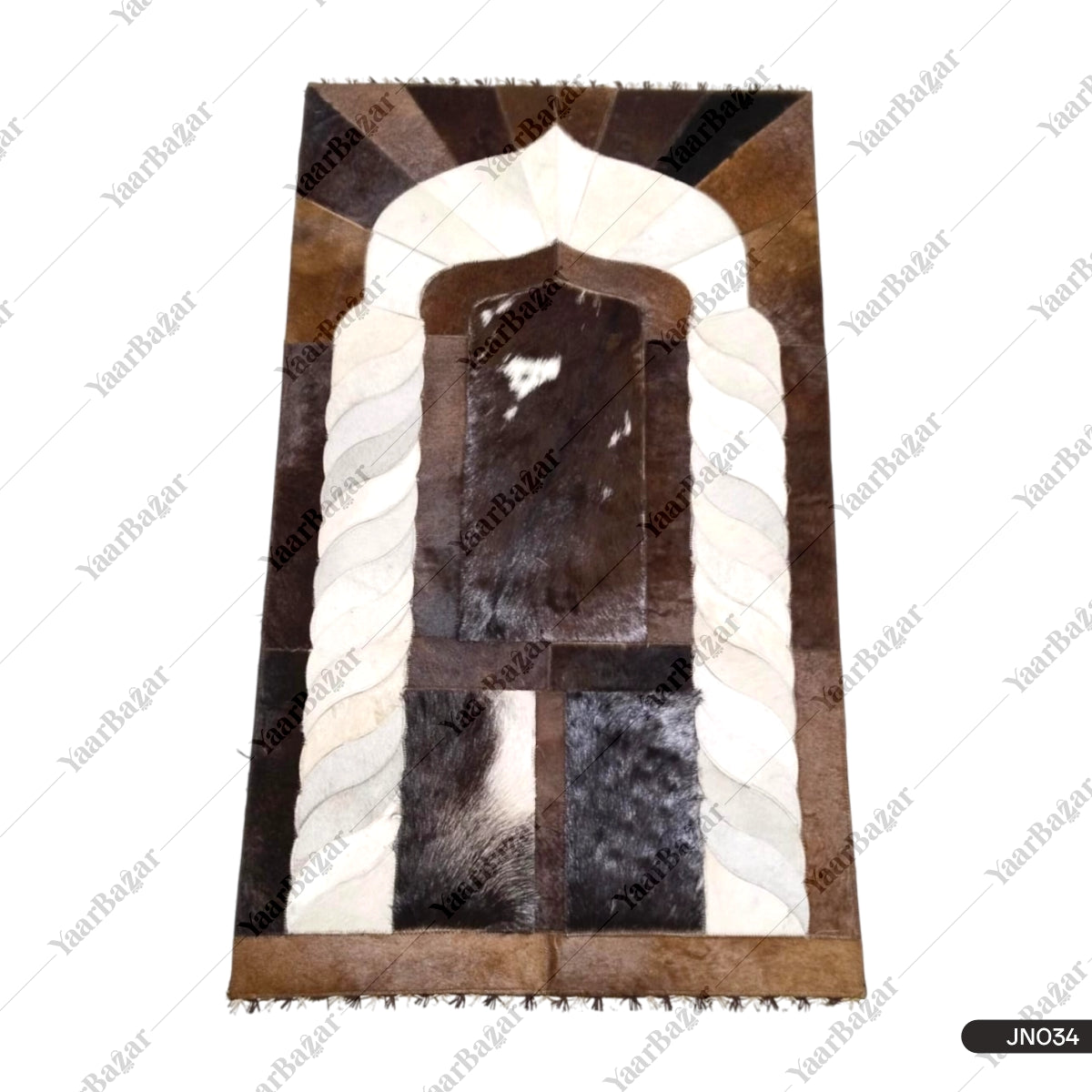 Handmade Leather Janamaz with Goat Hair