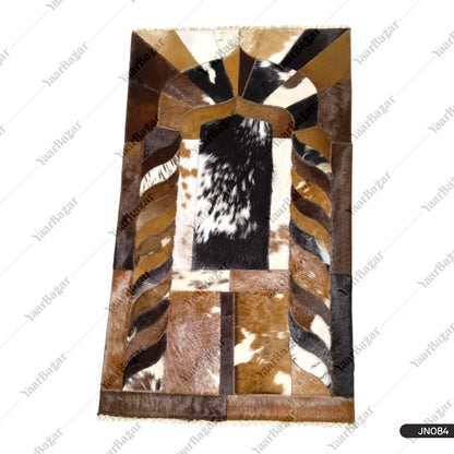 Handmade Leather Janamaz with Goat Hair