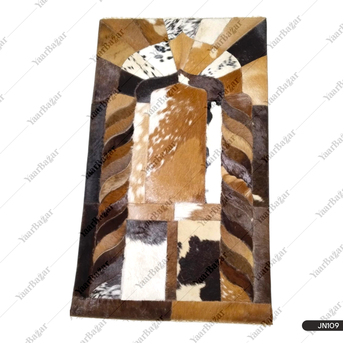 Handmade Leather Janamaz with Goat Hair