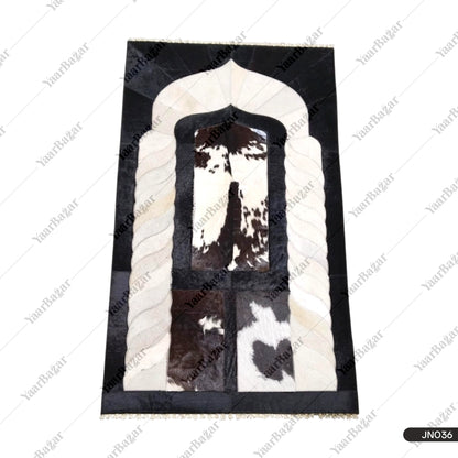 Handmade Leather Janamaz with Goat Hair