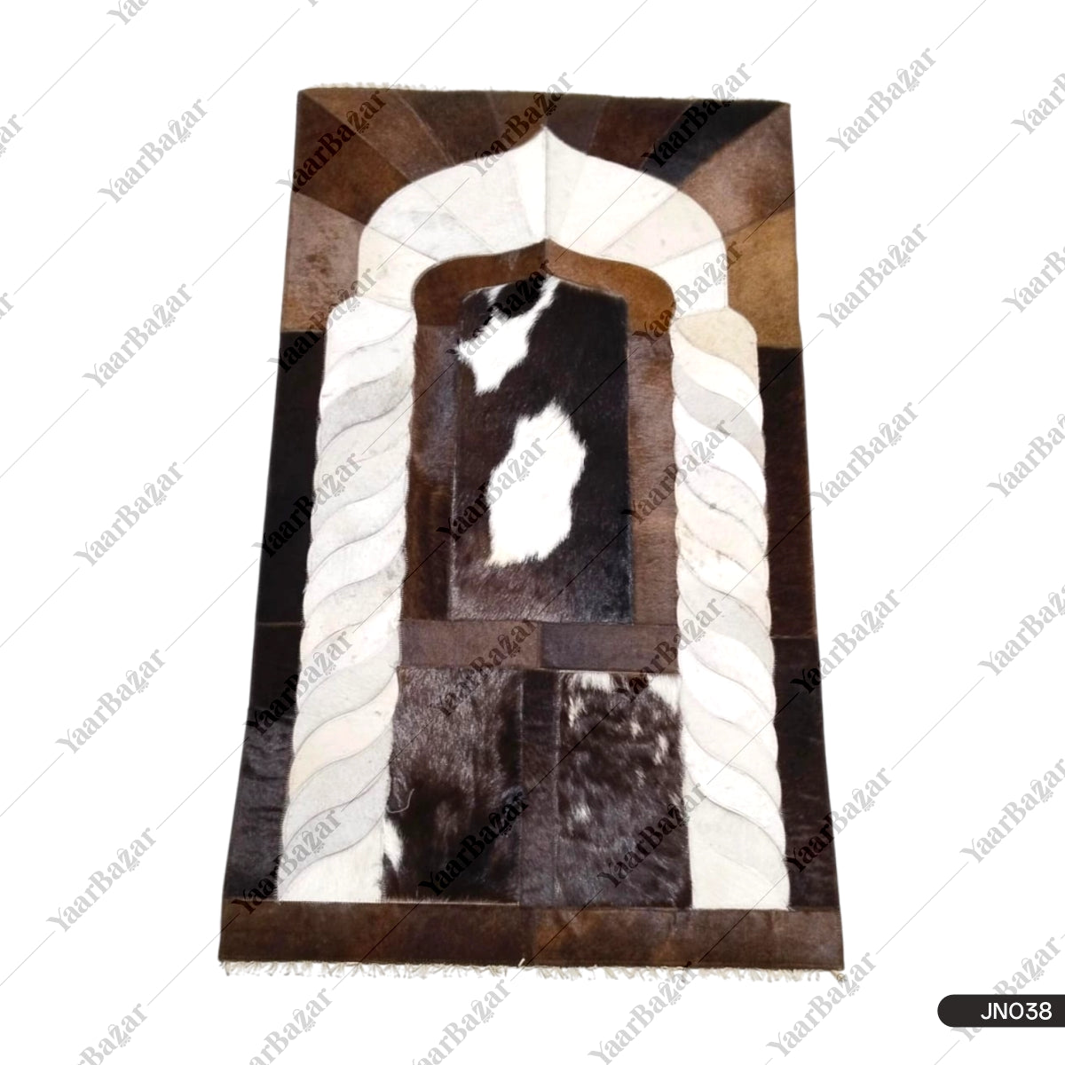 Handmade Leather Janamaz with Goat Hair