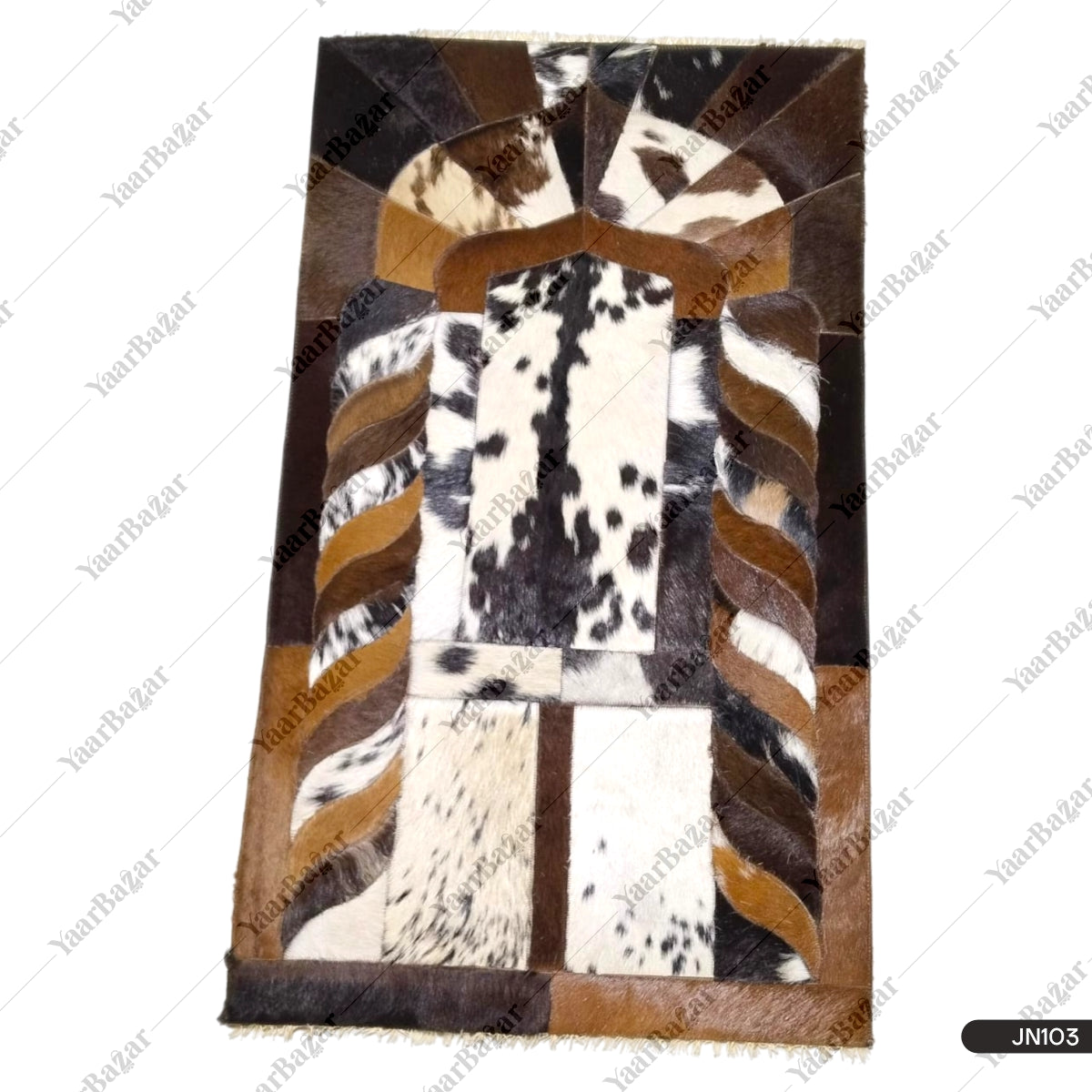 Handmade Leather Janamaz with Goat Hair