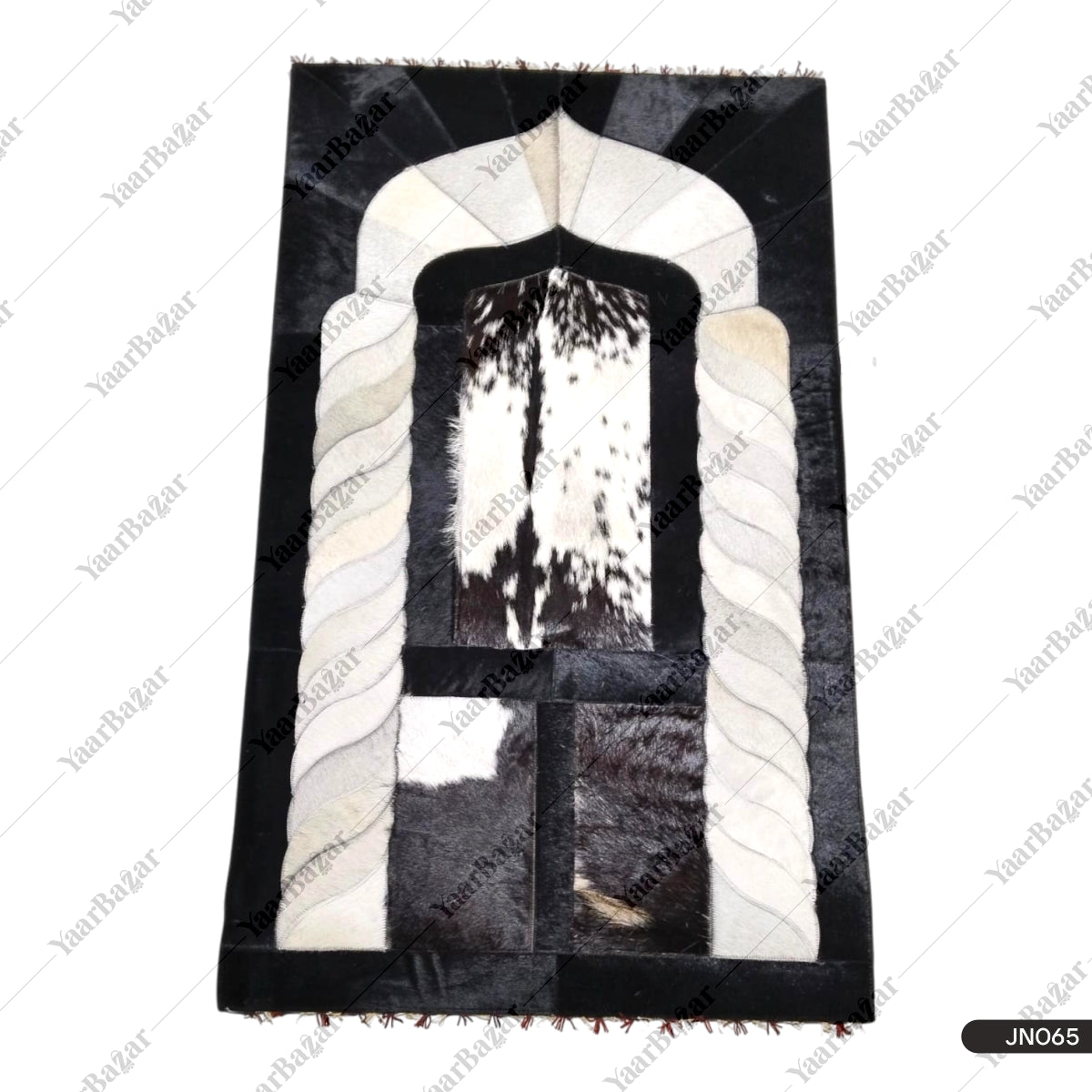 Handmade Leather Janamaz with Goat Hair