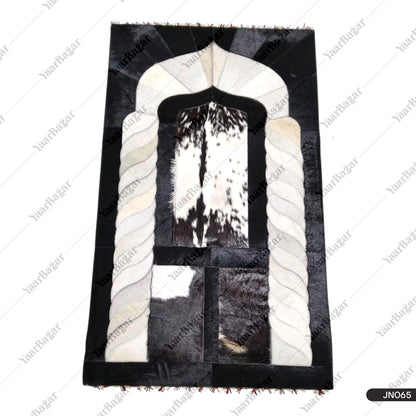 Handmade Leather Janamaz with Goat Hair