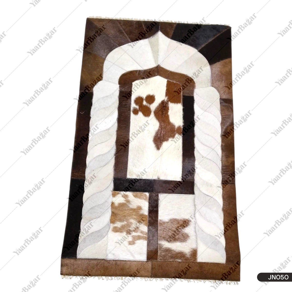 Handmade Leather Janamaz with Goat Hair