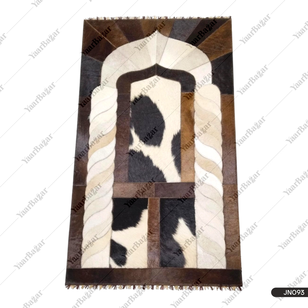 Handmade Leather Janamaz with Goat Hair