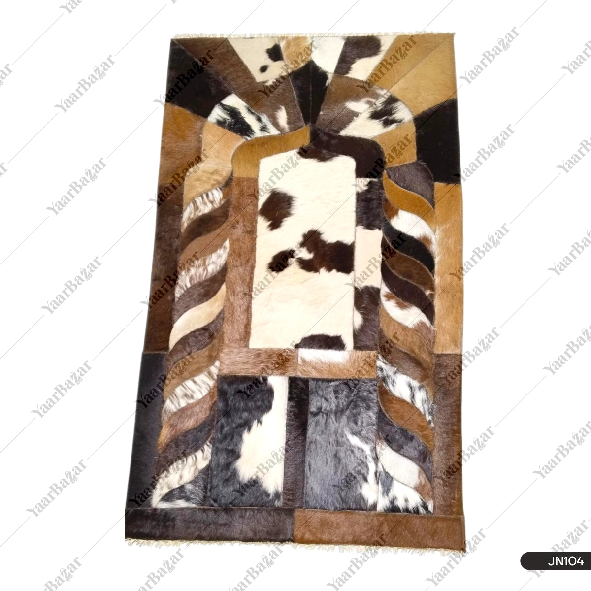 Handmade Leather Janamaz with Goat Hair