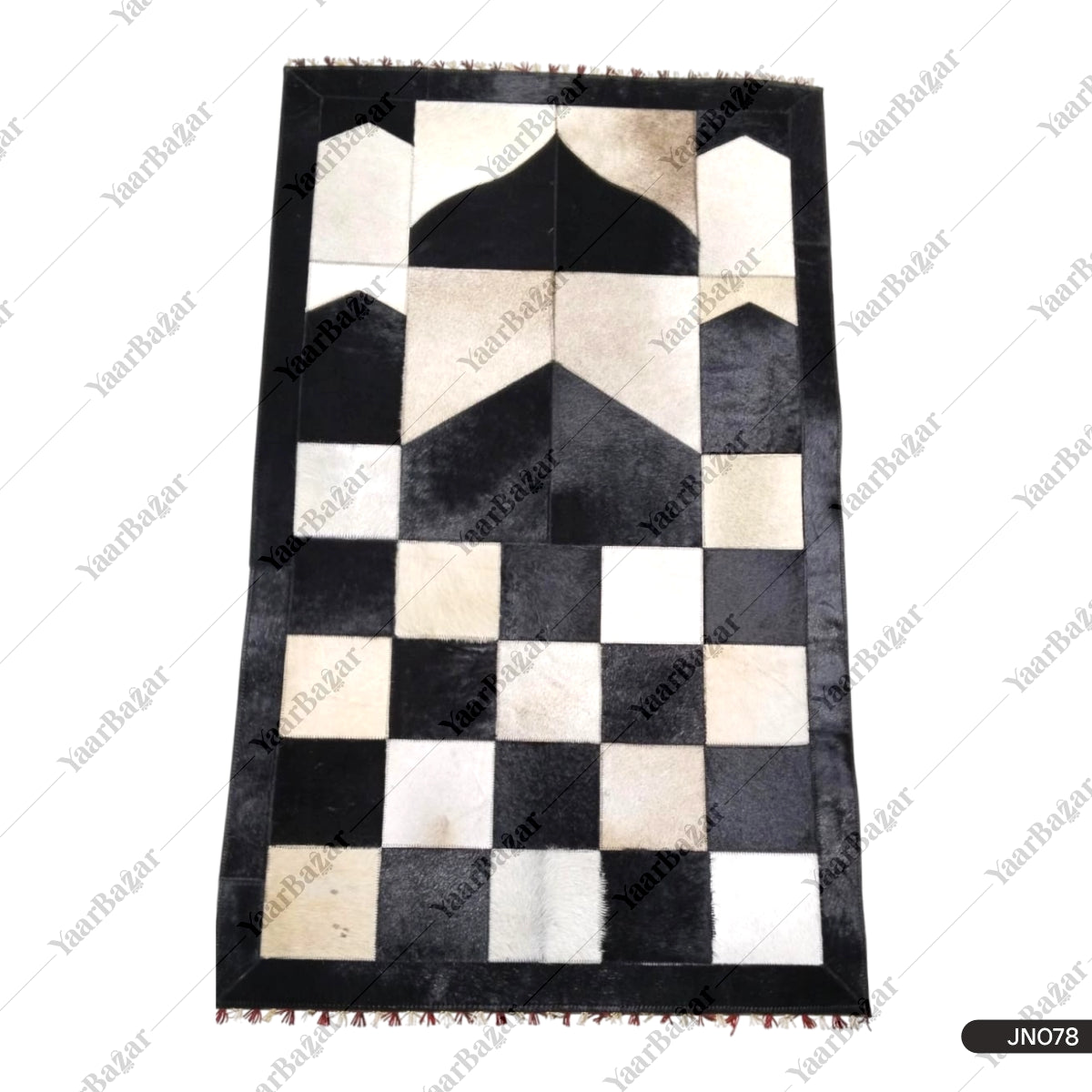 Pure Leather Janamaz with Natural Goat Hair