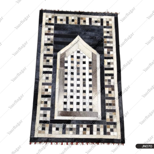 Soft & Durable Leather Janamaz | Handmade Goat Hair