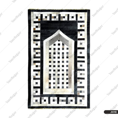 Soft & Durable Leather Janamaz | Handmade Goat Hair